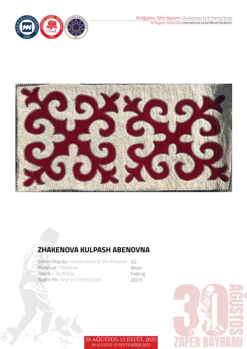 ZHAKENOVA KULPASH ABENOVNA